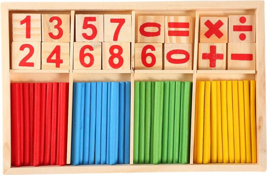 Lernen mathematisches Spiel, farbenfrohes Intelligenz -Entwicklungsspielzeug, schöner sicherer attraktiver effektiver tragbarer Heimvorschulen fü...