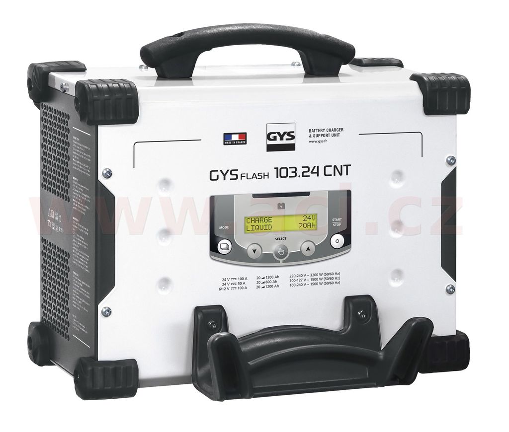GYS GYSFLASH 103.24 CNT Chargeur de batterie d'onduleur - Image du produit 