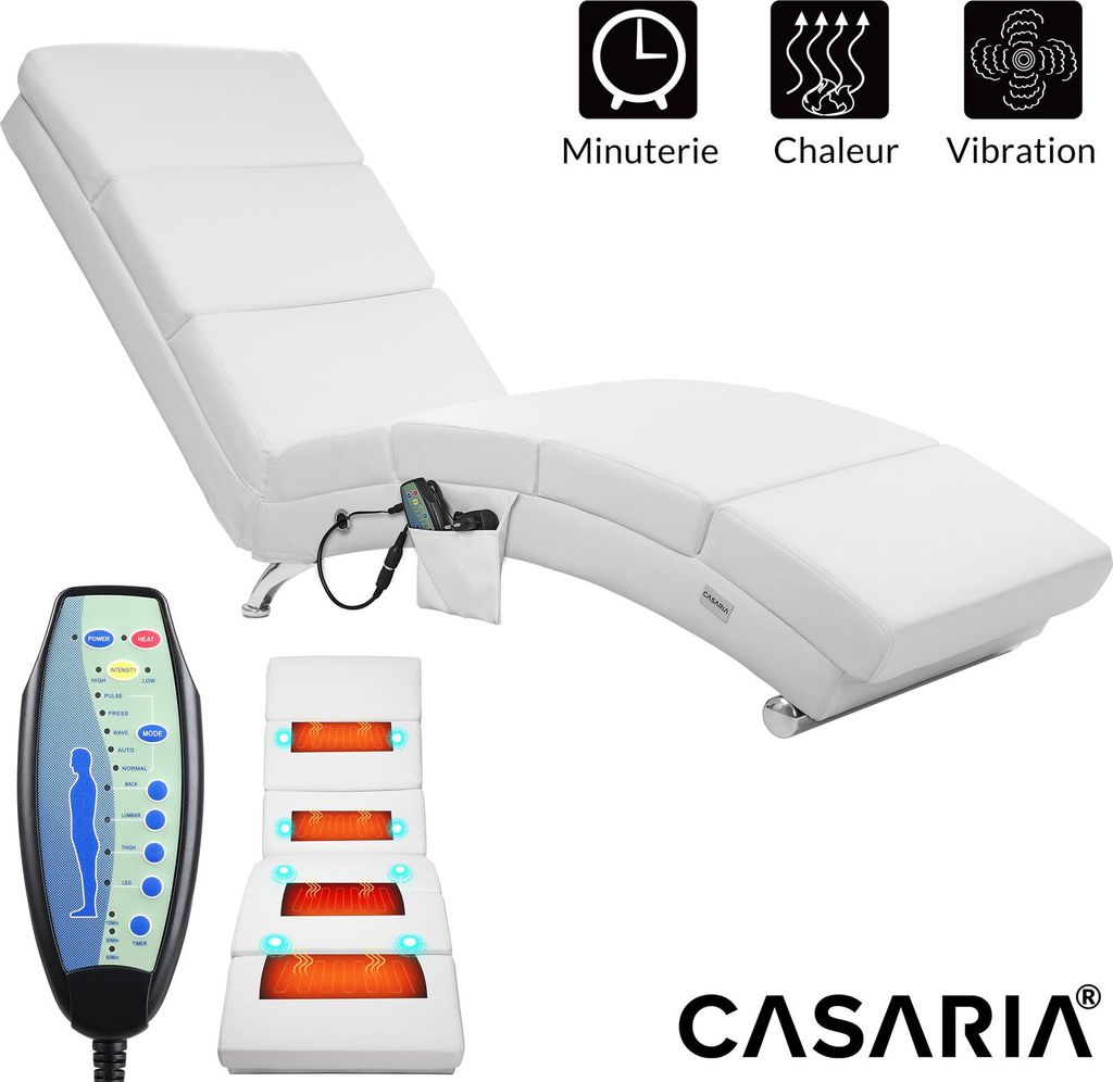 Casaria Méridienne London Chaise longue d’intérieur design Image du produit 