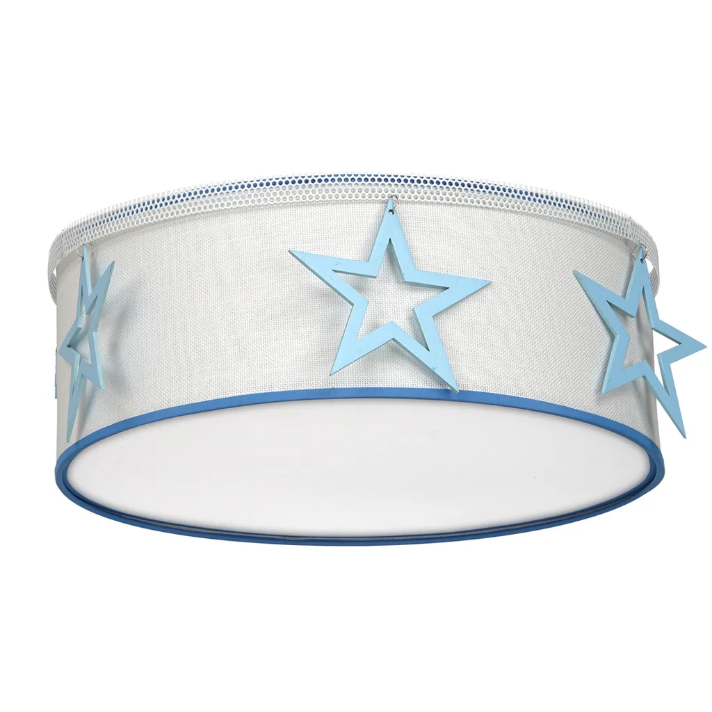 Plafond Stelle Blu STAR 2xE27 Milagro MLP8281 - Illuminazione Cameretta