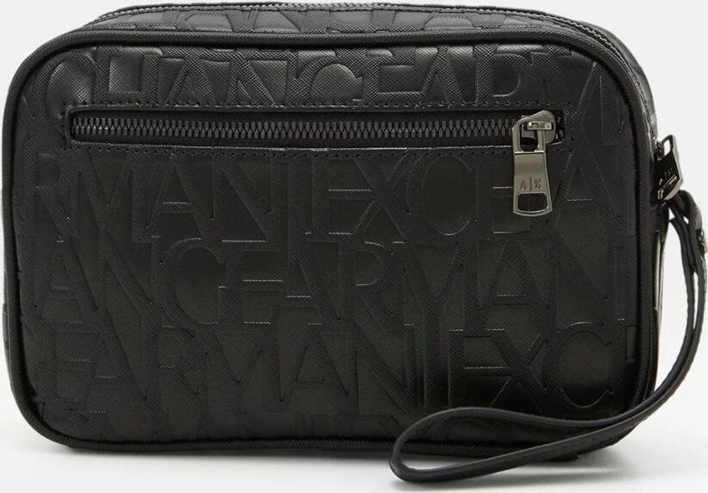 ARMANI EXCHANGE LIAM BEAUTY CASE Schwarz