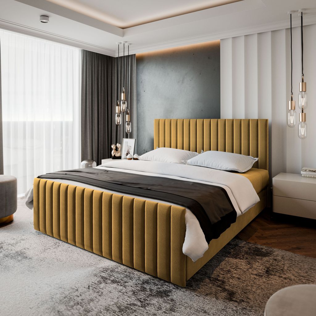 Masseno Boxspringbett ARION 180x200 cm Komplett-Set mit Produktbild 