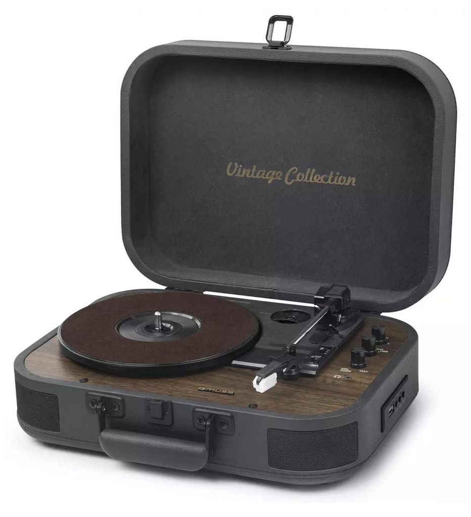 Muse Turntable Stereo System with Bluetooth Out | MT-207 Image du produit 