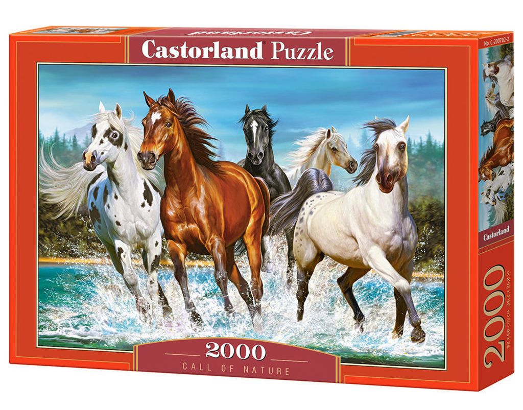 Castorland Call of Nature 2000 pcs, 2000 Stück(e), Tiere, 9 Produktbild 