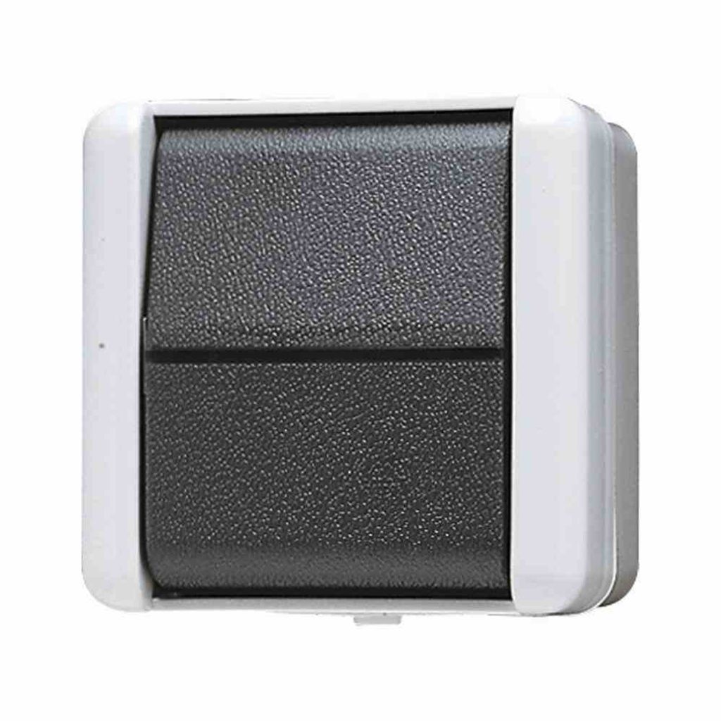 JUNG Interrupteur à bascule 806W WG800 IP44 Universel Image du produit 