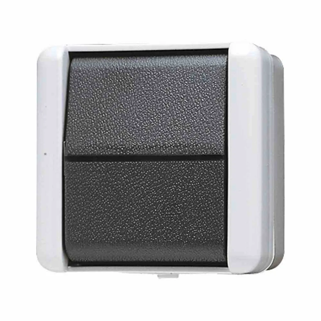 Interrupteur à bascule universel JUNG 806W IP44 Haute Résistance WG800