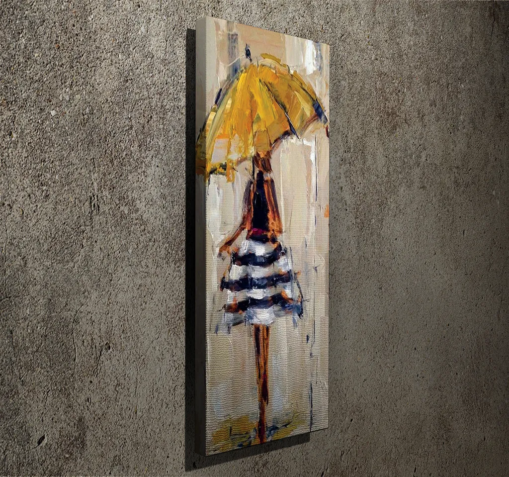 Wallity Quadro Tela Colorata 30x80 | Home Decor Moderno e Funky