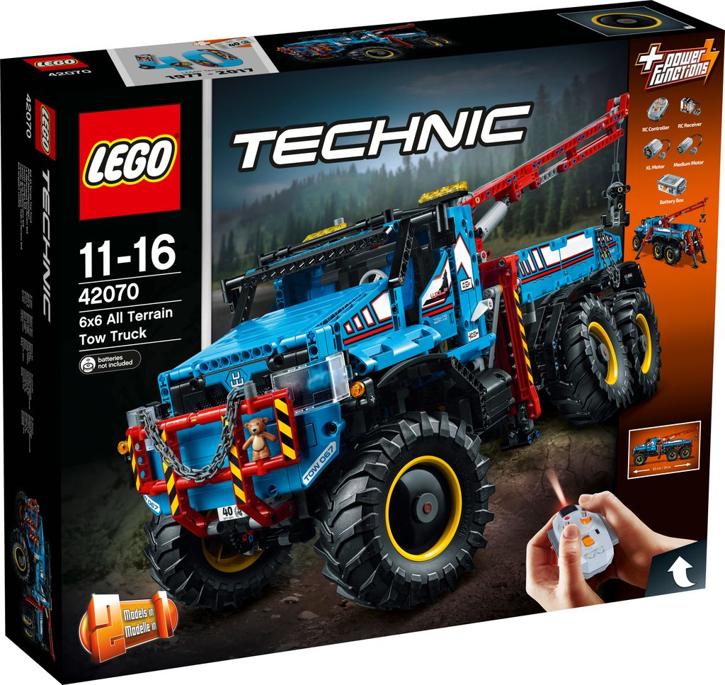 Ciężarówka holownicza LEGO® Technic z napędem na wszystkie Zdjęcie produktu 