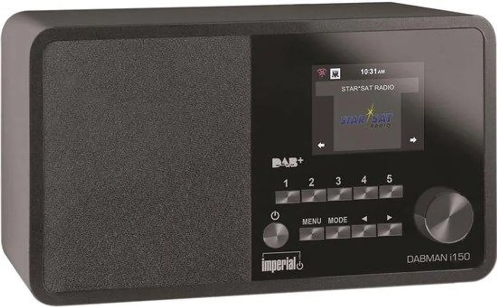 Radio Internet Wi-Fi Idéale pour Cuisine et Bureau avec Écran et DAB+ FM