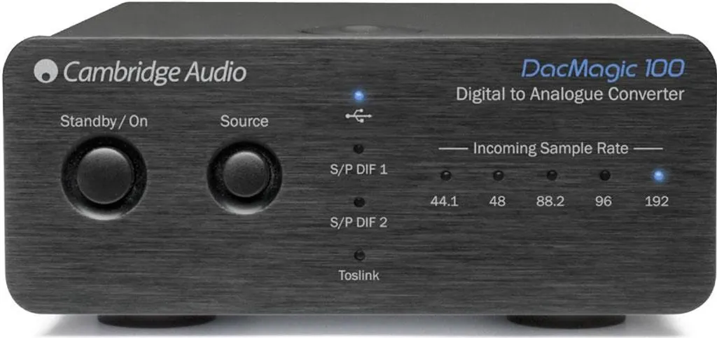 Convertisseurs audio-numériques noirs DAC - Liaison Toslink et Coaxial