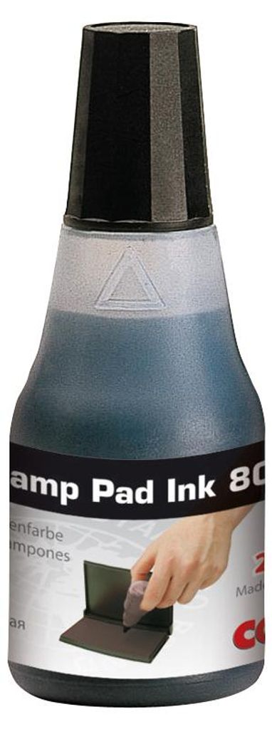 COLOP encre "801", pour tampon encreur, 25 ml, noir Image du produit 