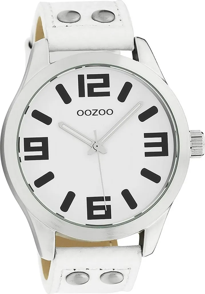 Montre blanche chic pour femme Oozoo C1050 idéale pour toutes les tenues