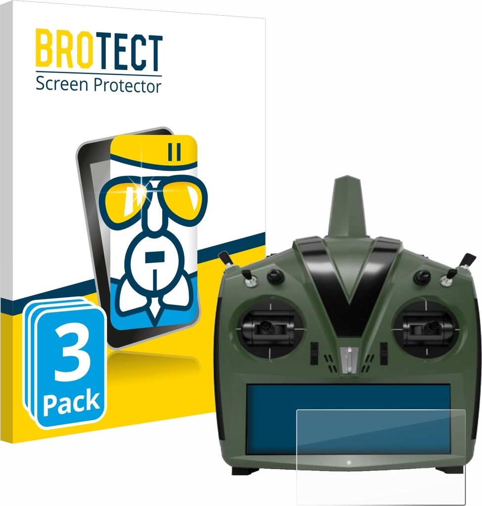 3x BROTECT Schutzglas für VBar Control Evo Schutzfolie Panzer Folie Glas Display Schutz klar