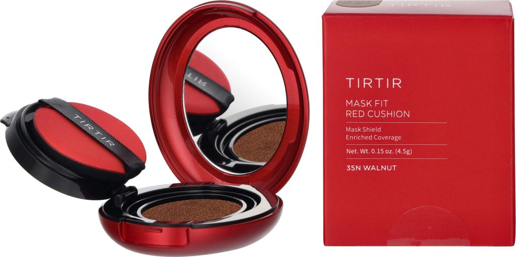 Tirtir Mask Fit Red Mini Cushion Foundation #35N Walnut 4,5 g