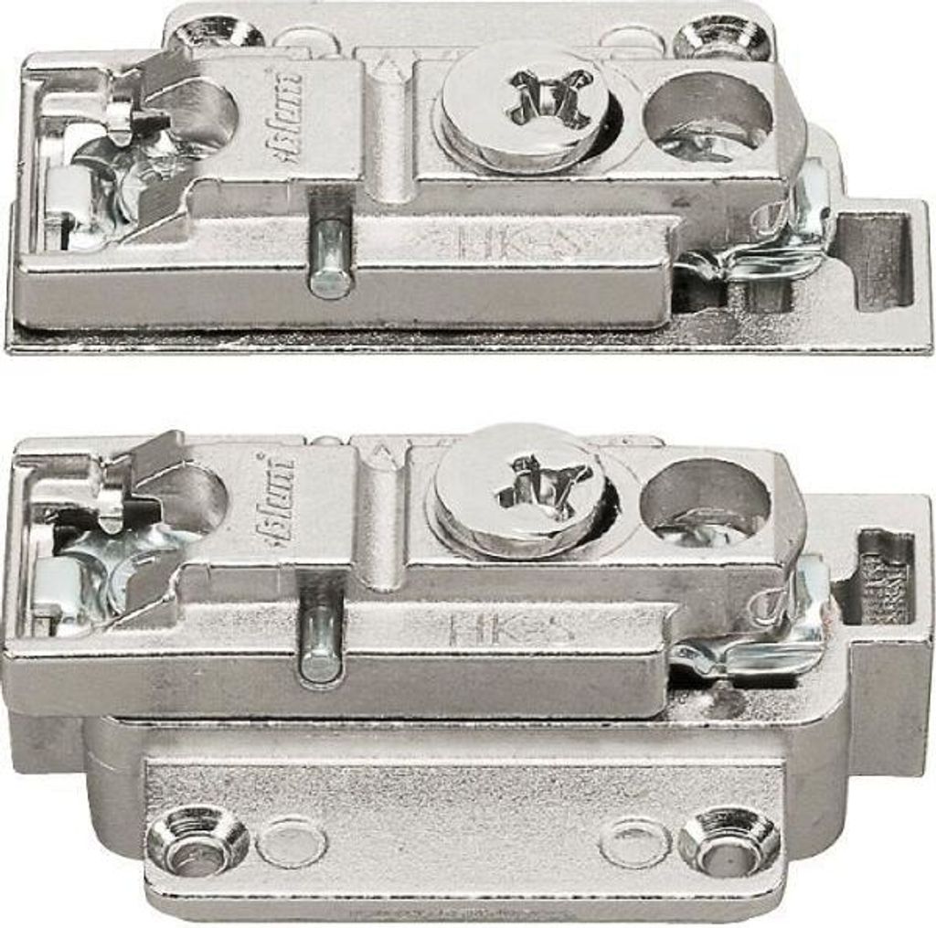 BLUM AVENTOS HK-S Frontbefestigung-Set Alurahmen schmal