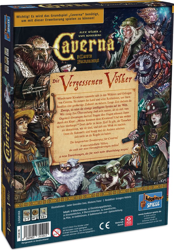 Caverna - Vergessene Völker
