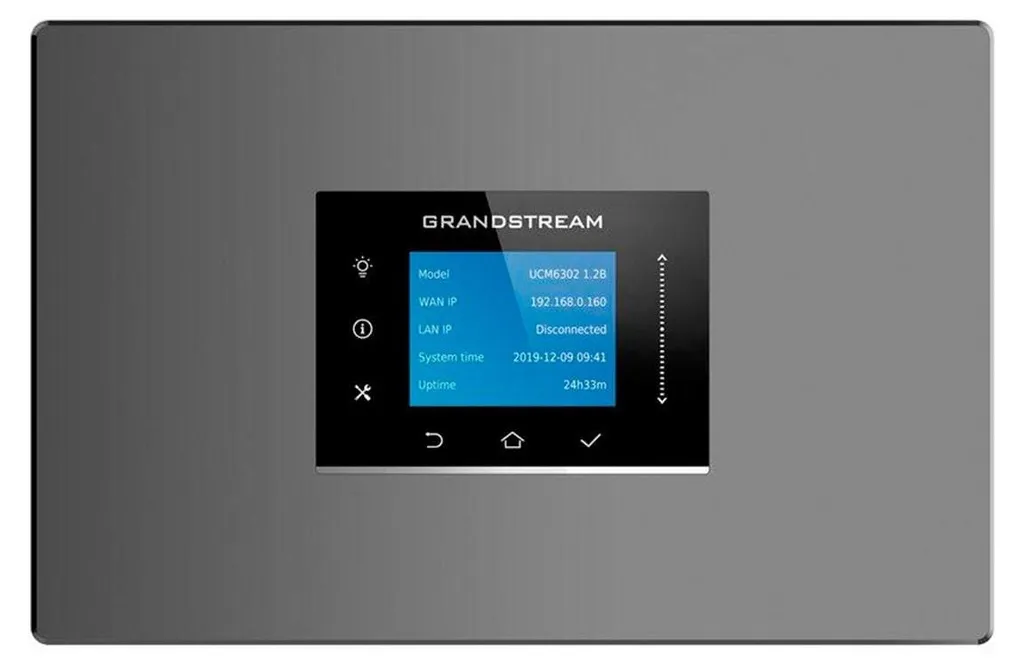 Grandstream UCM6302 Solution de Télétravail PBX IP avec 2 FXS et 2 FXO HD - 3