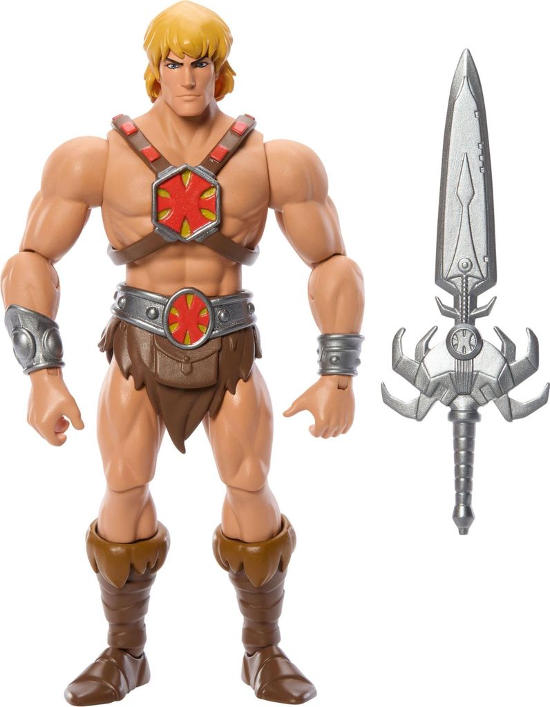 Masters of the Universe Origins 200X aus der Cartoon-Kollektion He-Man-Actionfigur, ca. 14 cm großes MOTU-Held-Spielzeug, 6 Jahr(e), Mehrfarbig, K...