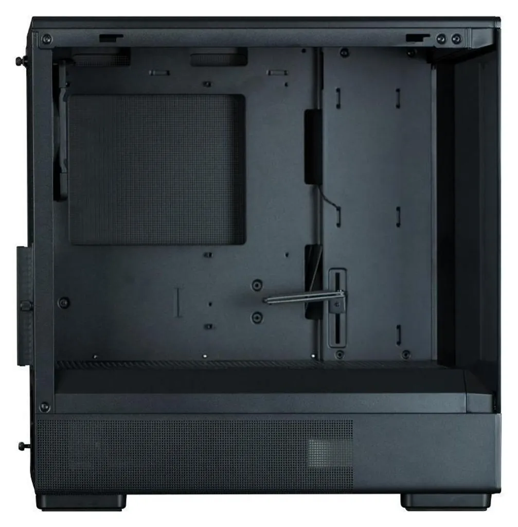 Boîtier PC gaming Zalman P10 Noir au format compact pour configuration Micro-ATX