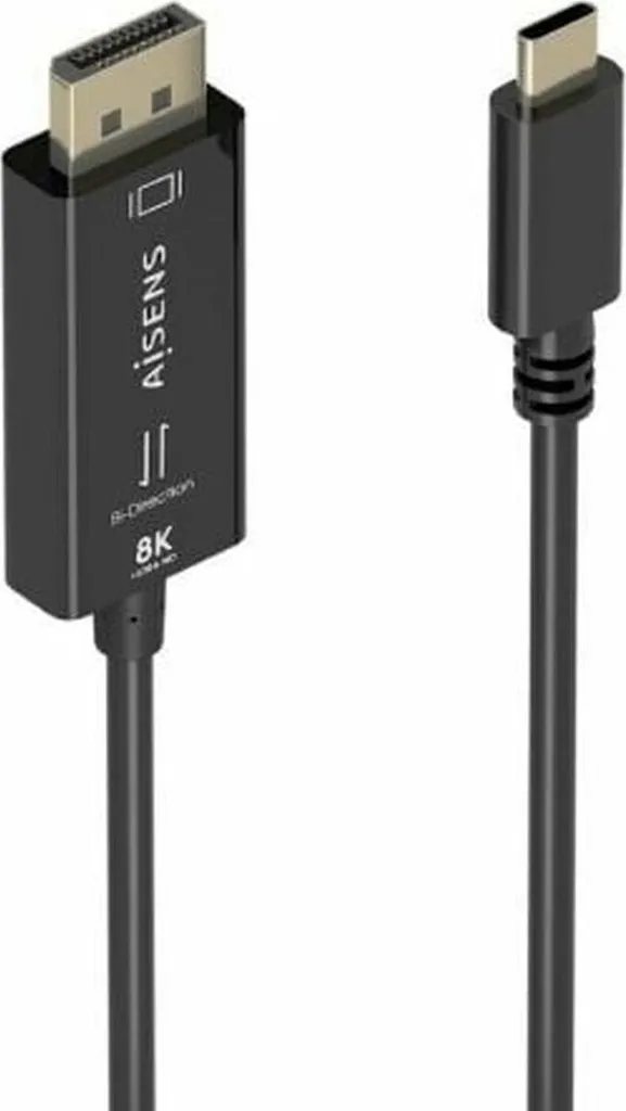 Cavo 8K Aisens A109-0879: USB-C to DisplayPort 1.4 per Gaming e Grafica