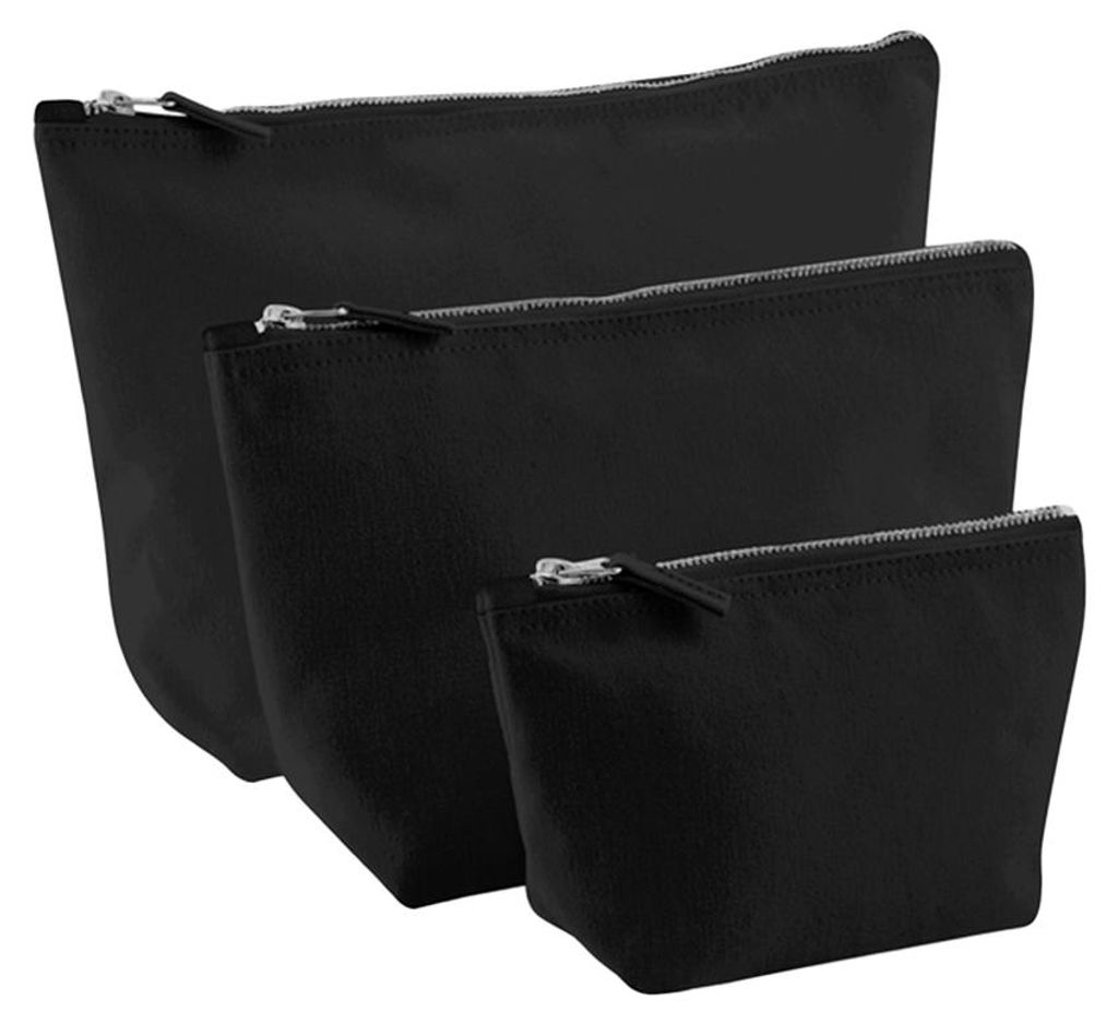 Westford Mill - Zubehörtasche, Canvas FK1643 (20 cm x 28 cm) (Schwarz)
