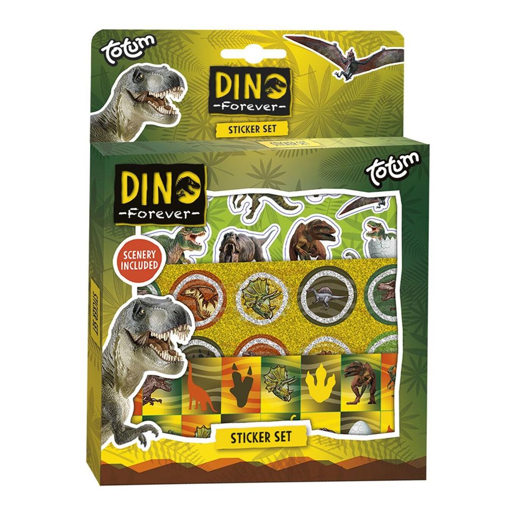 Totum Dino fr immer - Aufkleber -Set