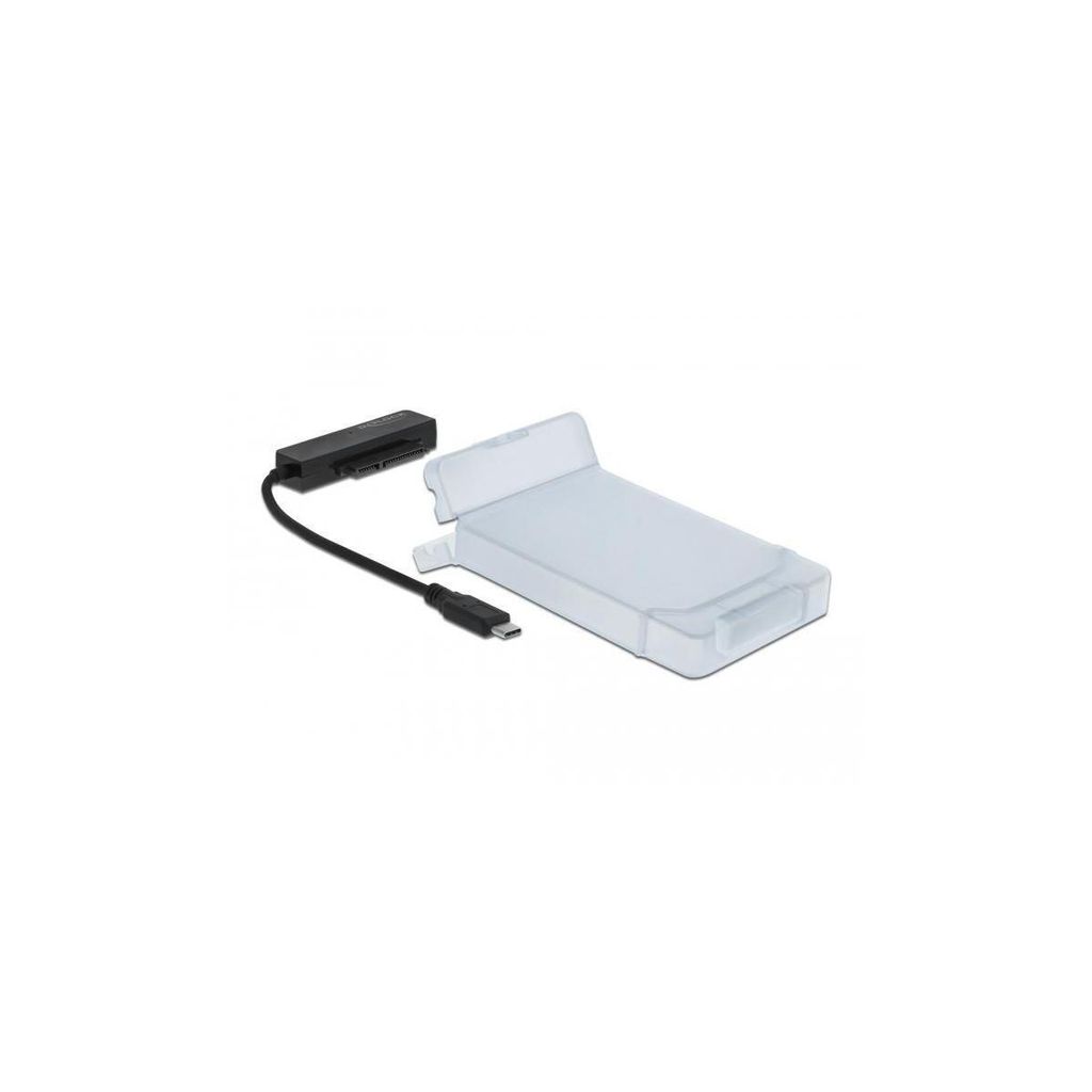 DeLOCK USB Type-C to SATA Converter with 2.5" Protection Produktbild 