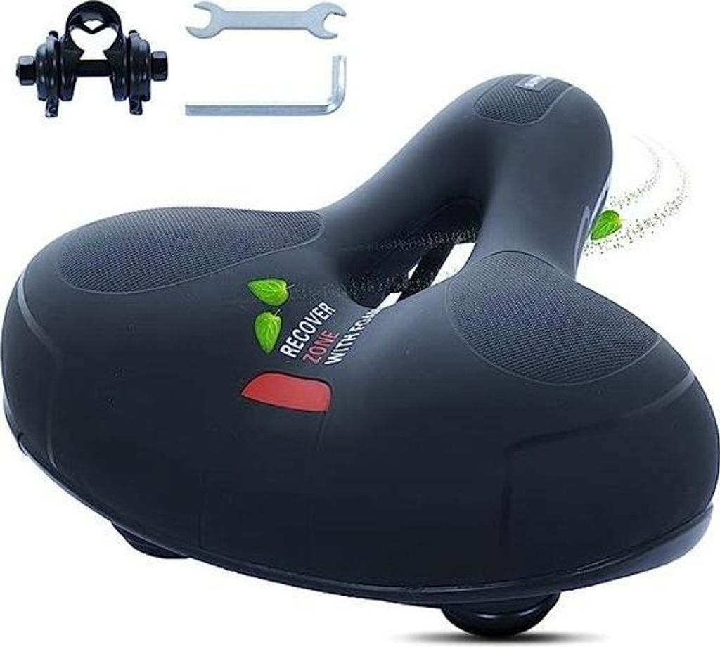 Ergonomischer Fahrradsattel für lange Radtouren – bequeme Schaumstoffpolsterung, passend, wasserdicht und universell passend