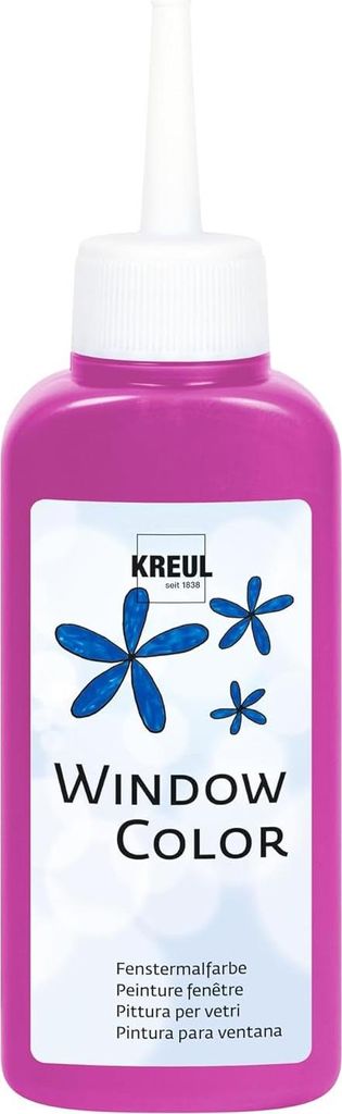 KREUL 42736 - Window Color pink 80 ml, Fenstermalfarbe auf Produktbild 