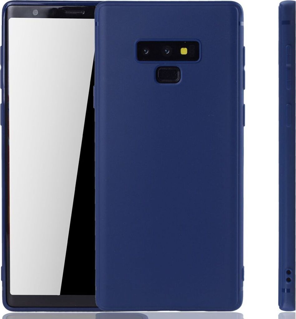 Samsung Galaxy Note 9 Handyhülle Schutzcase Backcover Tasche Hülle Case Blau