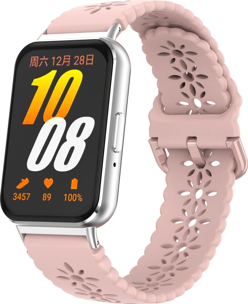Strap-it Silikonarmband mit Aussparungsmuster - passend für Produktbild 