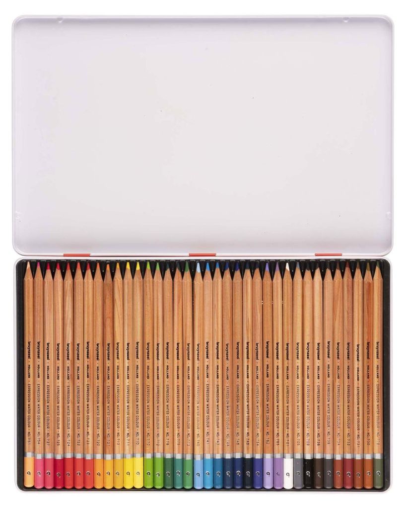 Bruynzeel Expression Crayons de couleur pour aquarelle Image du produit 