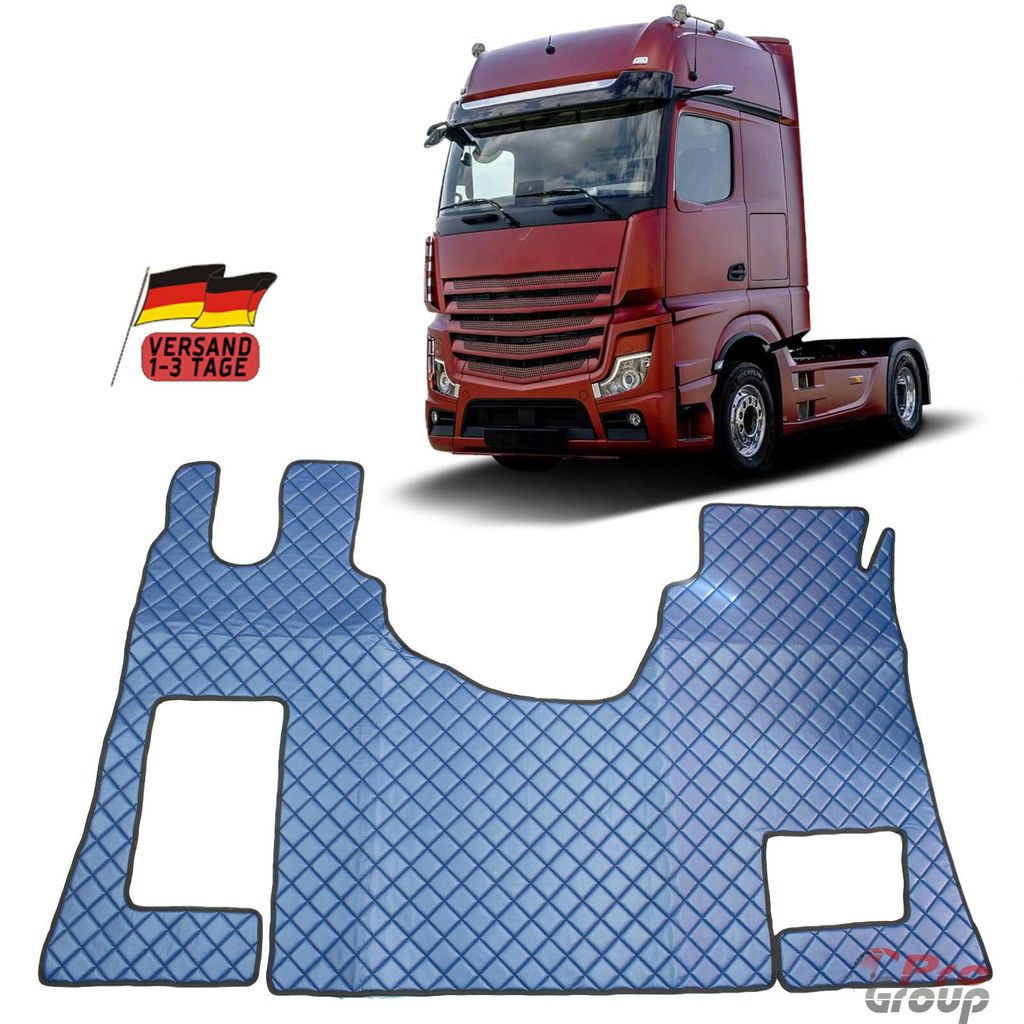 LKW Fußmatten Für Mercedes Actros MP4 MP5  Abdeckung Produktbild 