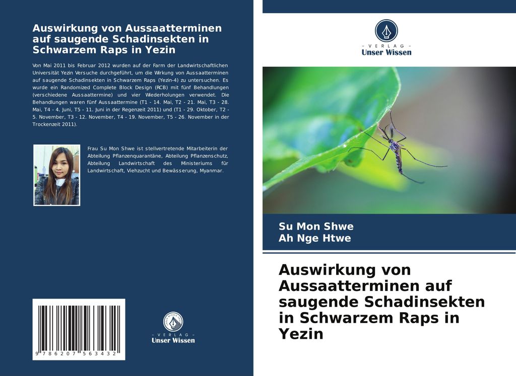 Auswirkung von Aussaatterminen auf saugende SchaSteckanschlusskten in Schwarzem Raps in Yezin