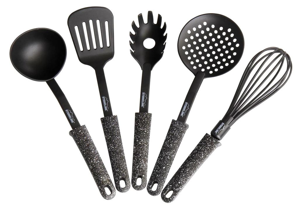 STONELINE® Küchenhelfer Set 5-teilig | Schwarz Produktbild 