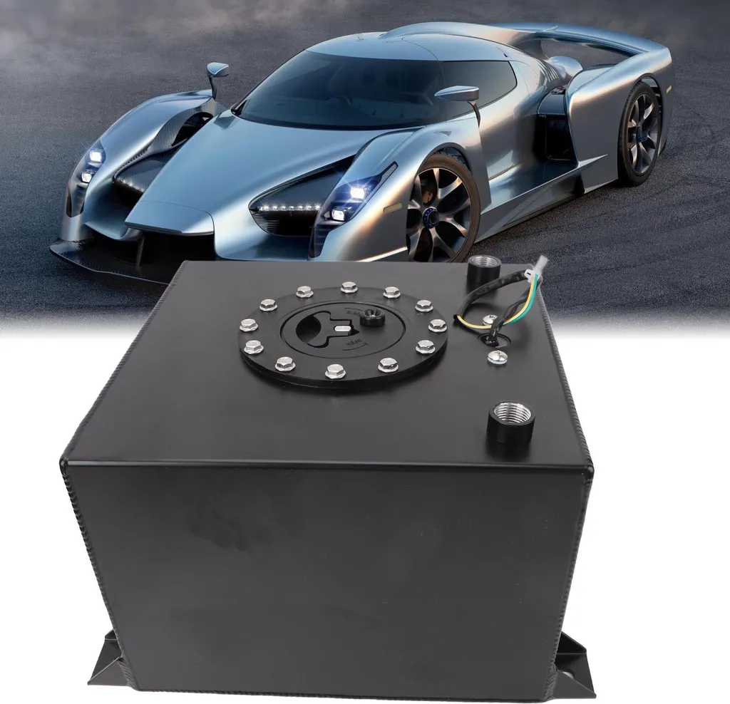 Réservoir de carburant anti-fuite 20L en aluminium pour Hot Rod