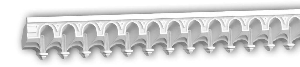 Profhome 150501 Eckleiste Deckenleiste Zierleiste Stuckleiste Oriental 2,02 m