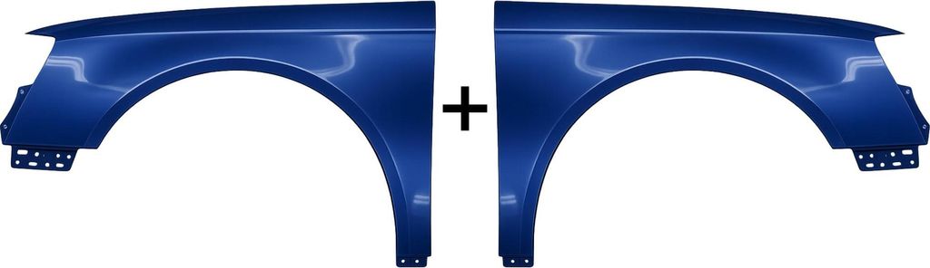 Kotflügel VW Passat B6 Links + Rechts LC5E 05-10 Neu Lackiert