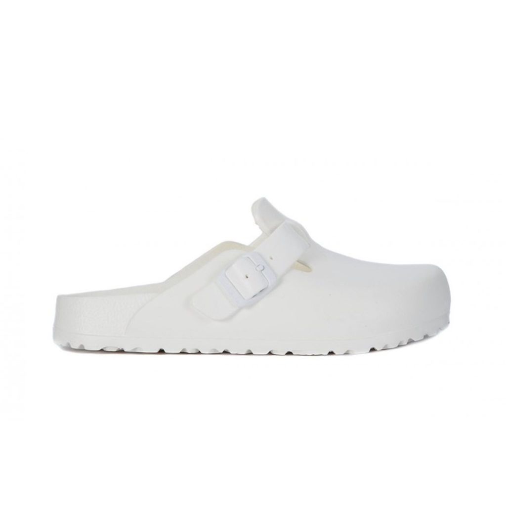 Birkenstock Boston Essentials EVA Frauen Leichtgewicht Sandale Weiß – 7,5 UK - 41 EU - 10/10,5 US / Weiß