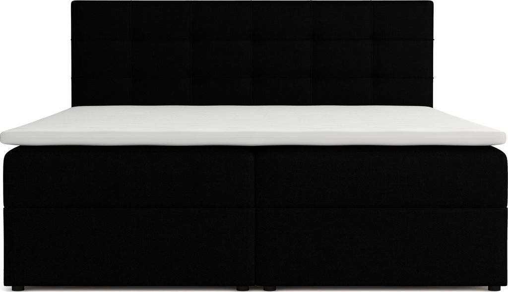 VENASI JESSA Lit boxspring 160x200 avec sommiers à lattes Image du produit 
