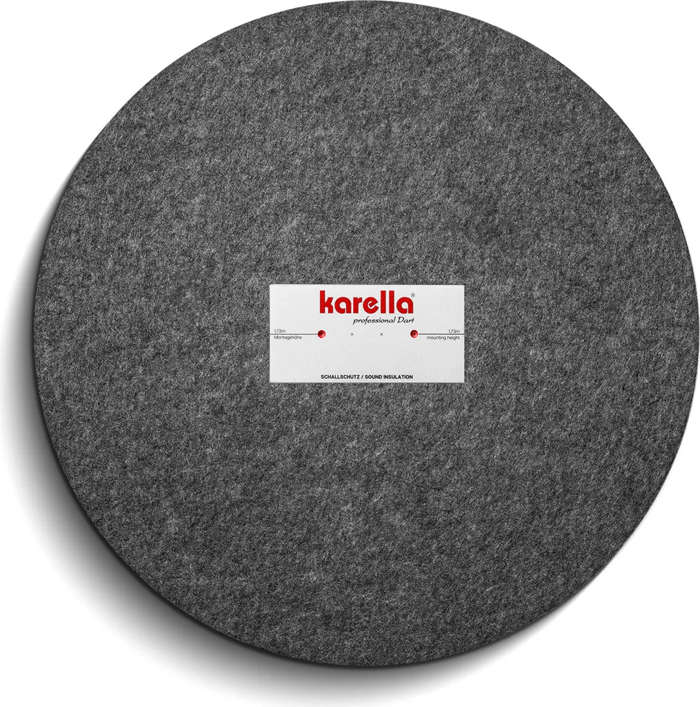 Insonorisation Karella pour cible de fléchettes traditionnelle et steel