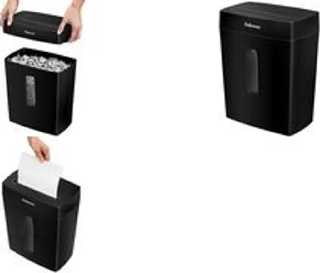 Fellowes Powershred P-42C - Destructeur de documents noir 5012501