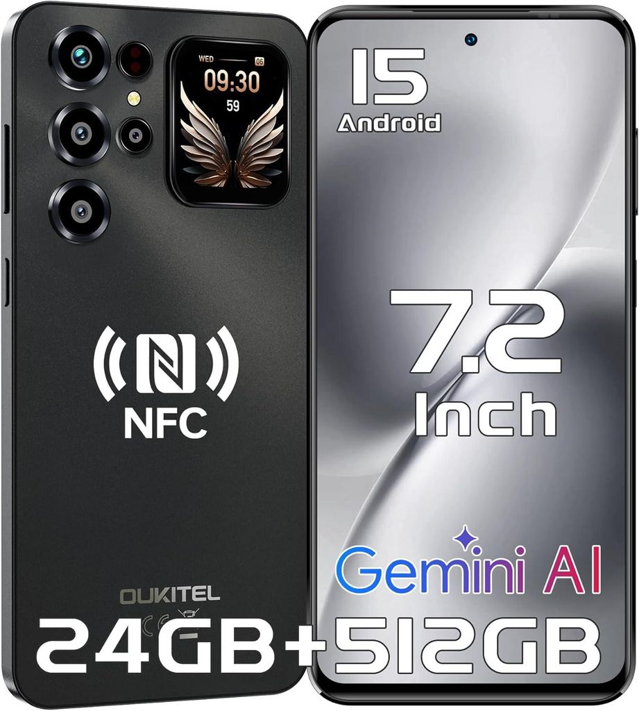 OUKITEL C68 Plus Android 15 Smartphone 24GB+512GB/1TB Produktbild 