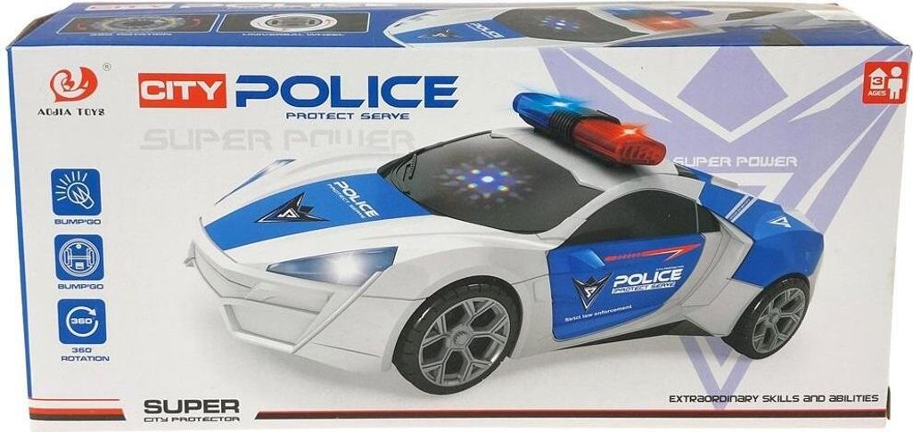 Coche de policía con luces y sonido - ADAR Imagen del producto 
