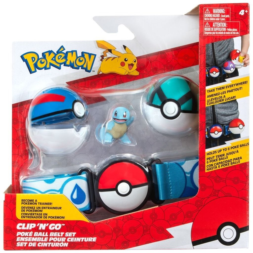 Jazwares Pokémon Clip N Go Pokéball Opasková Kauflandcz