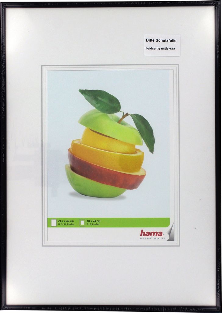 Hama rámeček plastový SEVILLA, černá, 29,7x42 cm, průhledný Obrázek produktu 10