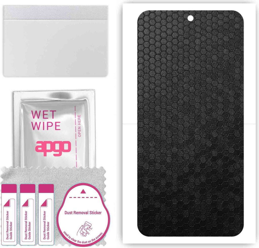 apgo Rückseite Schutzfolie, Skin, kompatibel mit Sharp Produktbild 