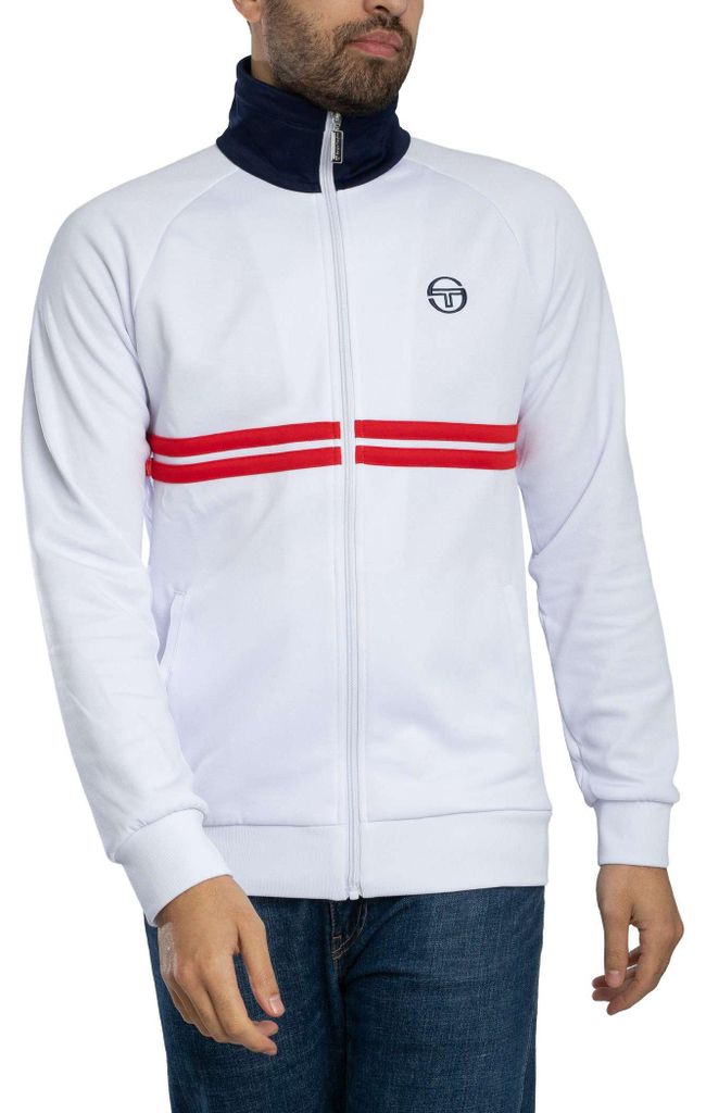 Sergio Tacchini Dallas Trainingsjacke, Weiß 4XL