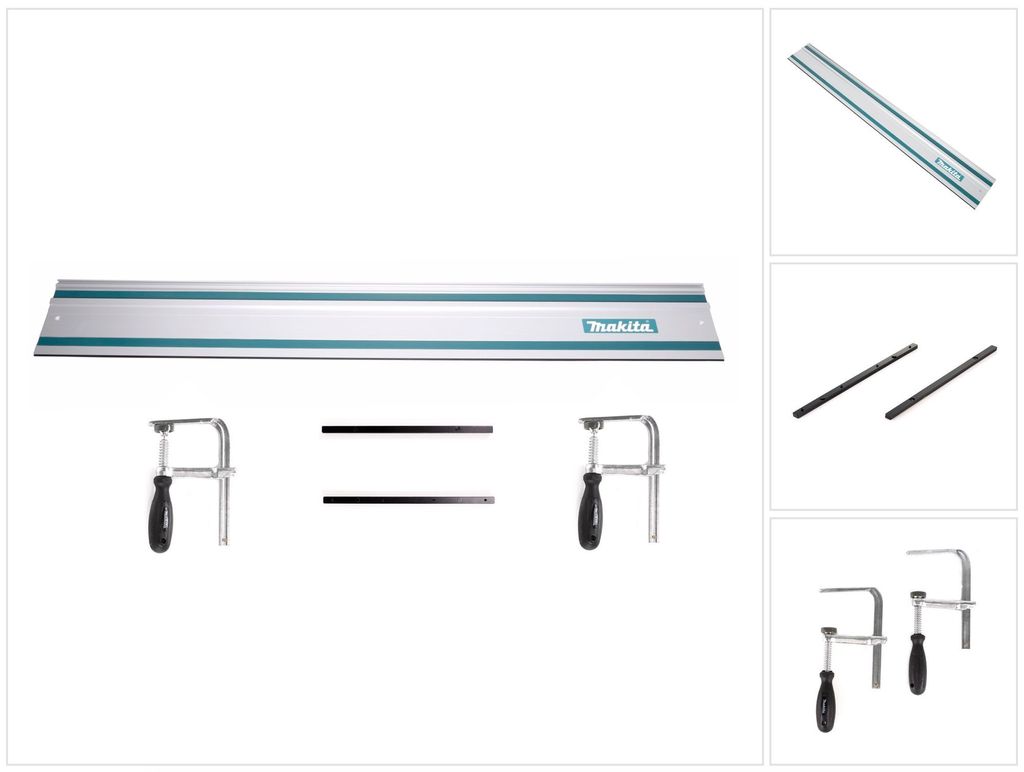 Set binari di guida Makita Binario di guida 1400 mm + 2 Immagine del prodotto 