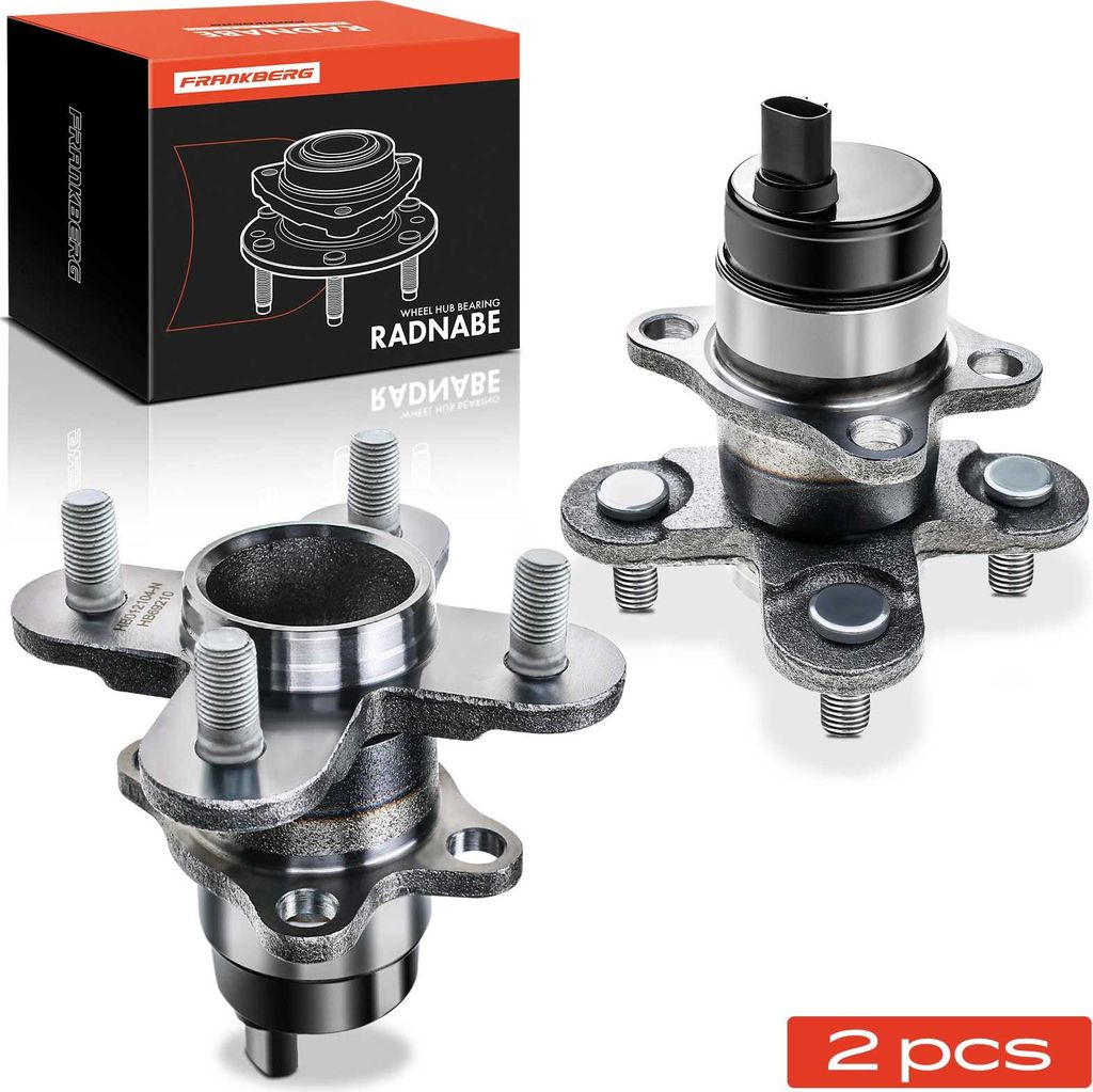 Frankberg 2x Radnabe Radlagersatz Hinten für Daihatsu Materia Sirion Subaru Justy IV Bj ab 2005